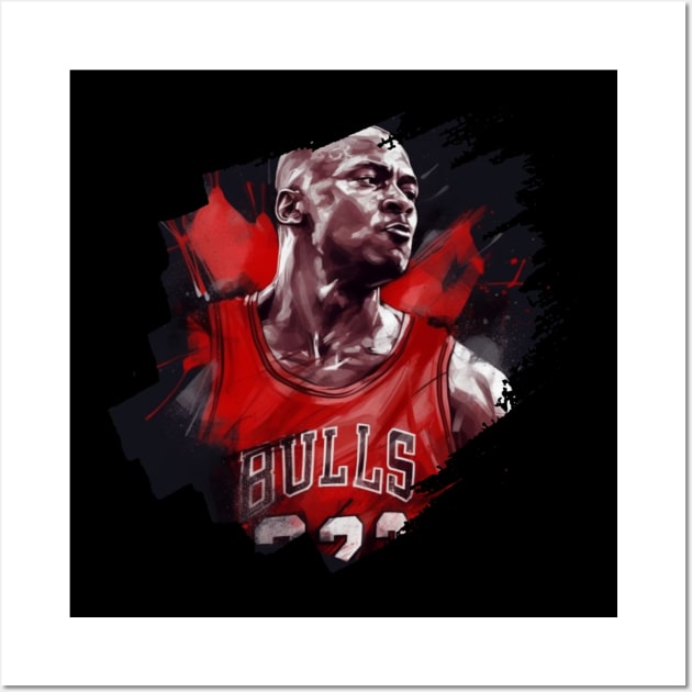 Michael Jordan Wall Art by Pixy Official